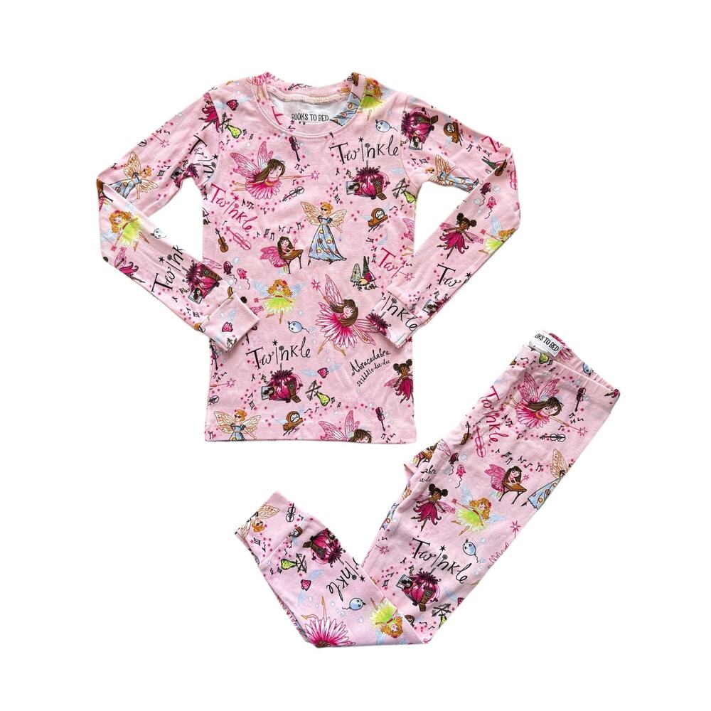 Books To Bed Twinkle Fairies Pajamas Size 5